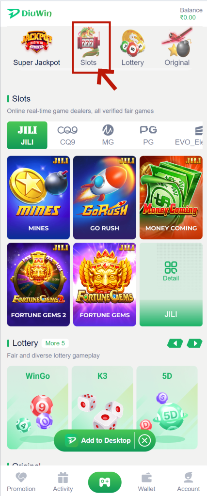 Diuwin Game: Where Luck Meets Adventure in Double Fortune!插图1 Diuwin Game